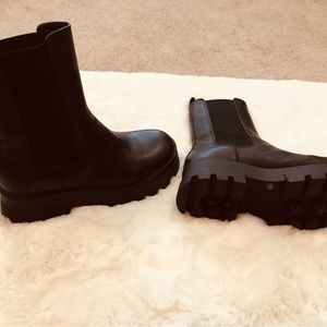 Gianni Bini leather ankle boots. Never worn.